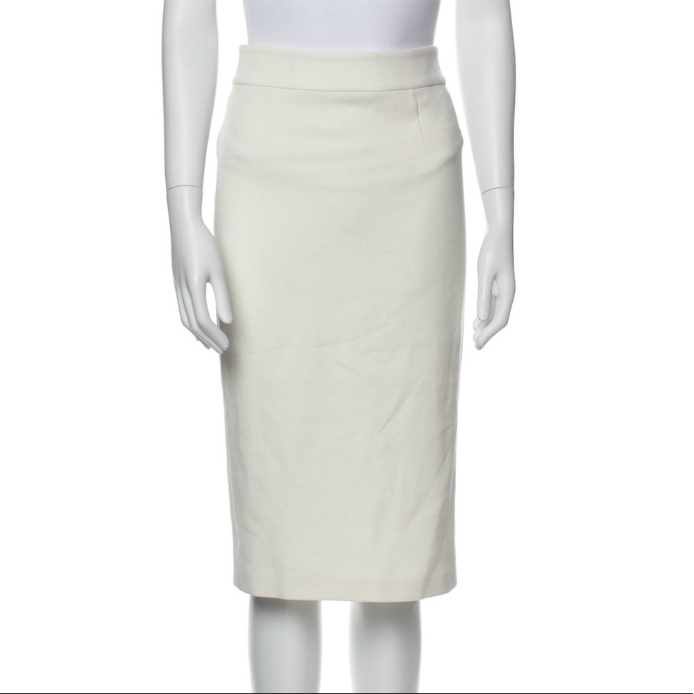 Alice+Olivia Knee-Length Neutral color Pencil Skirt • Size 4 / Sm